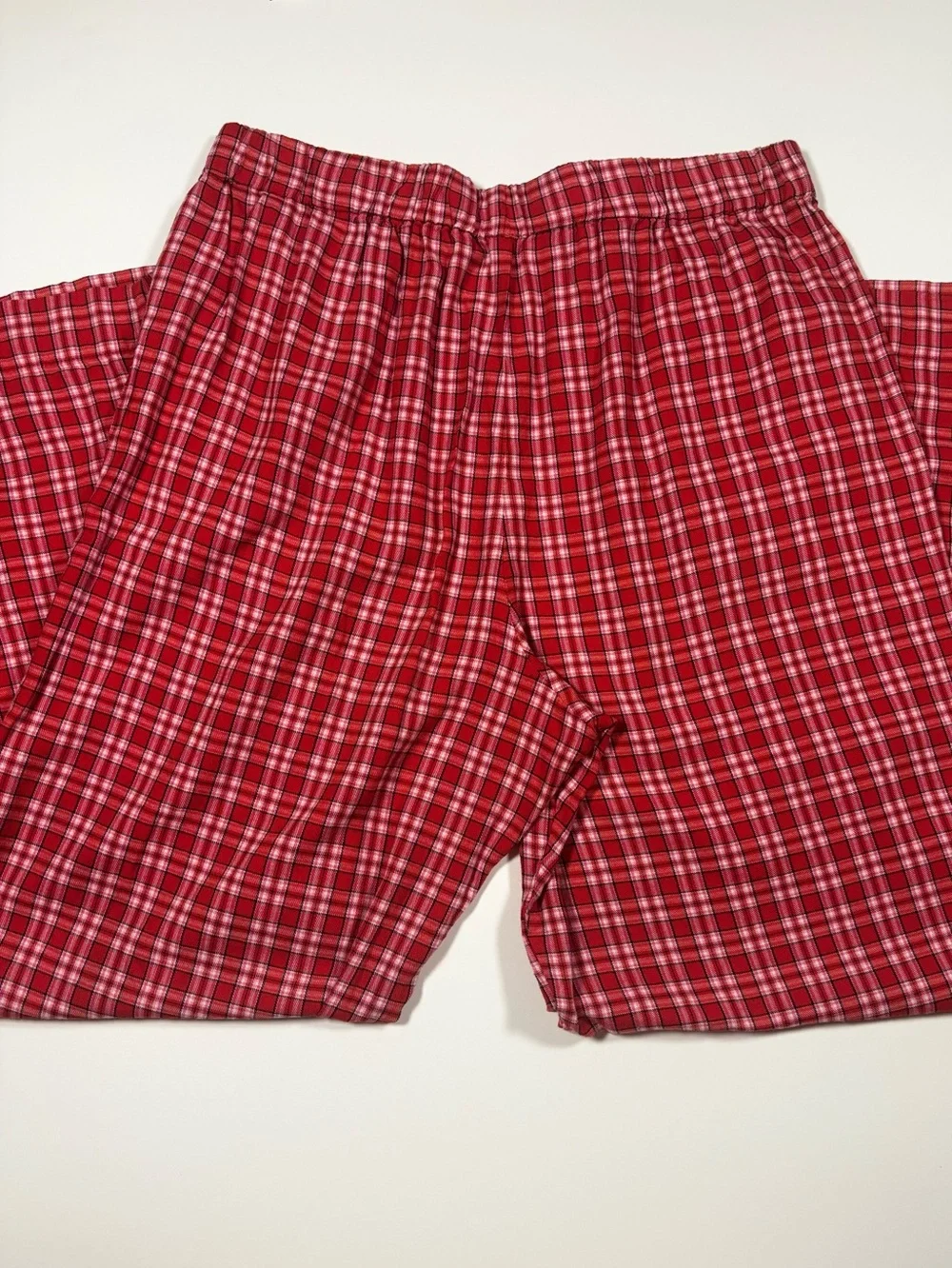 J.Crew Lady’s‎ Red Plaid Lounge Pants - Classic Comfort